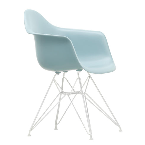Cadeira de Braços em Plástico Eames DAR / Base Branca